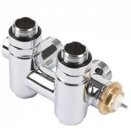 Terma zawór zespolony zintegrowany z trójnikiem chrom TGZTCR021