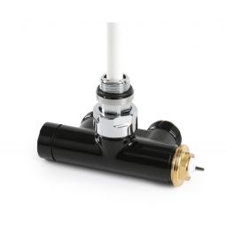 Terma zawór termostatyczny lewy czarny