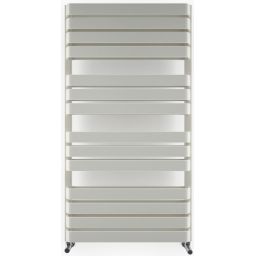 Terma Warp T Bold grzejnik łazienkowy 65,5x50 cm biały WGWTB065050K916SX