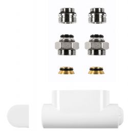 Kermi zawór grzejnikowy biały ZV03300001