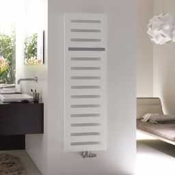 Zehnder Metropolitan Bar grzejnik łazienkowy dekoracyjny 122,5x40 cm biały MEP-120-040