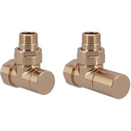 Zehnder SET35 zawór grzejnikowy brąz 839550