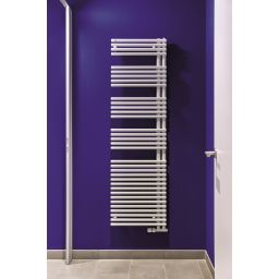 Zehnder Forma Asym grzejnik łazienkowy drabinkowy 116,1x49,6 cm biały LFAL-120-050-05