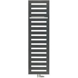 Zehnder Metropolitan Bar grzejnik łazienkowy dekoracyjny 122,5x40 cm czarny MEP-120-040/0557