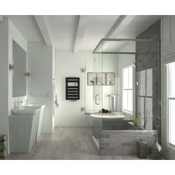 Zehnder Metropolitan Spa grzejnik łazienkowy 80,5x40 cm biały MET-080-040