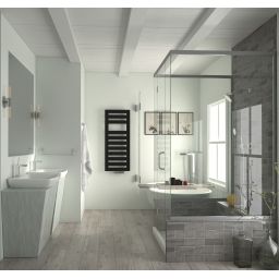 Zehnder Metropolitan Spa grzejnik łazienkowy 122,5x40 cm biały MET-120-040