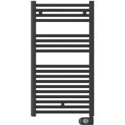 Zehnder Aura grzejnik elektryczny z grzałką 98x50 cm czarny PBEBZ-090-50/MQ