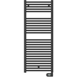 Zehnder Aura grzejnik elektryczny z grzałką 130x50 cm czarny PBEBZ-120-50/MQ