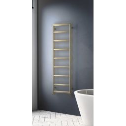 Zehnder Pera grzejnik łazienkowy drabinkowy 150x50 cm mosiądz PER-150-050-N209