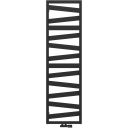 Zehnder Kazeane grzejnik łazienkowy dekoracyjny 126,6x50 cm czarny RK-130-050/0557