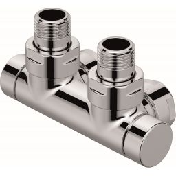 Zehnder zestaw zaworowy typ T chrom 839168