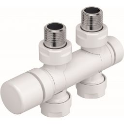 Zehnder zestaw termostatyczny biały 839171