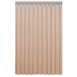 Aqualine zasłona prysznicowa 180x180 cm winyl beżowa 0201003BE