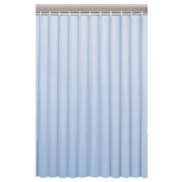 Aqualine zasłona prysznicowa 180x180 cm winyl niebieska 0201003M