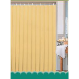 Aqualine zasłona prysznicowa 180x180 cm poliester beżowa 0201103BE