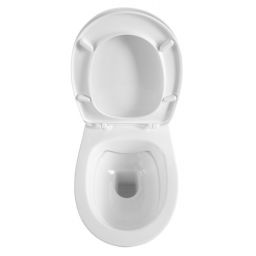 Isvea Absolute miska WC wisząca Rimless biała 10AB02002