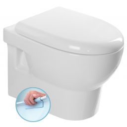 Isvea Absolute miska WC wisząca Rimless biała 10AB02002
