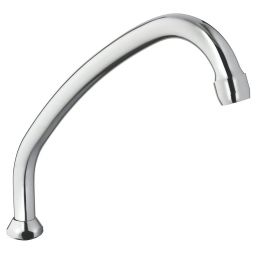 Aqualine wylewka 19,5 cm uniwersalna chrom 15J150