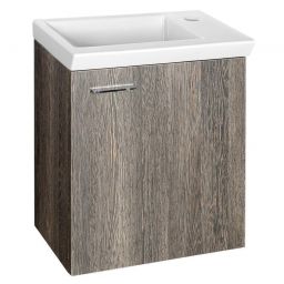 Aqualine Zoran umywalka 45x27,5 cm prostokątna meblowa biała 4045