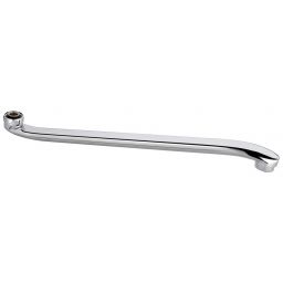 Aqualine wylewka do baterii umywalkowej chrom 43998