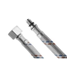 Aqualine wąż przyłączeniowy nierdzewny 40 cm chrom 44454