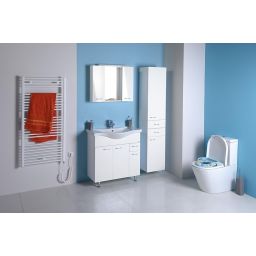 Aqualine Keramia Fresh szafka 75 cm podumywalkowa wisząca biała 50082A