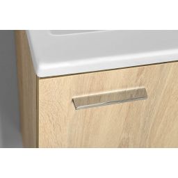 Aqualine Zoja szafka 44 cm podumywalkowa wisząca dąb platin 51046DP