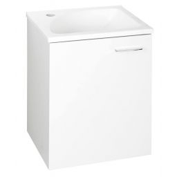 Aqualine Zoja szafka 40 cm podumywalkowa wisząca biała 51048A