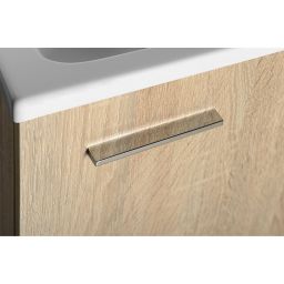 Aqualine Zoja szafka 40 cm podumywalkowa wisząca dąb platin 51048DP