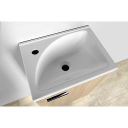 Aqualine Zoja szafka 40 cm podumywalkowa wisząca dąb platin 51048DP