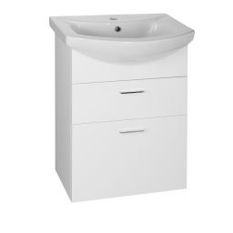 Aqualine Zoja szafka 50 cm podumywalkowa wisząca biała 51051A