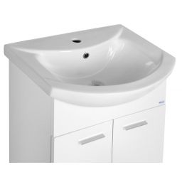 Aqualine Zoja szafka 50 cm podumywalkowa wisząca biała 51055A