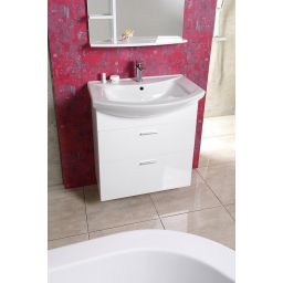 Aqualine Zoja szafka 60 cm podumywalkowa stojąca biała 51061A