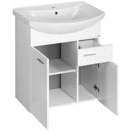 Aqualine Zoja szafka 60 cm podumywalkowa stojąca biała 51065A