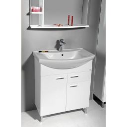 Aqualine Zoja szafka 71 cm podumywalkowa wisząca biała 51075A