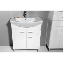 Aqualine Zoja szafka 71 cm podumywalkowa wisząca biała 51075A