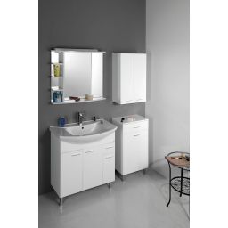 Aqualine Zoja szafka 81 cm podumywalkowa wisząca biała 51083A