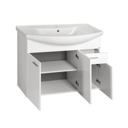 Aqualine Zoja szafka 94 cm podumywalkowa wisząca biała 51094A