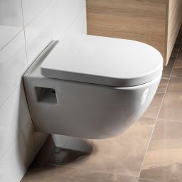 Aqualine Nera miska WC wisząca biała NS952