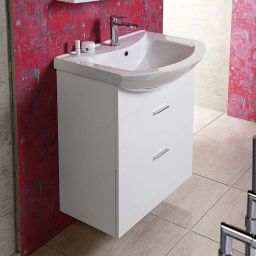 Aqualine Zoja szafka 60 cm podumywalkowa stojąca biała 51061A
