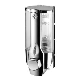 Aqualine dozownik do mydła 350 ml ścienny chrom 72075