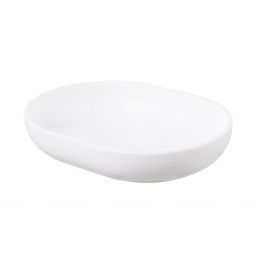 Aqualine Nicea mydelniczka stojąca biały/drewno 7581