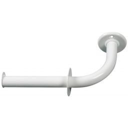 Aqualine White Line uchwyt na papier toaletowy biały 8009