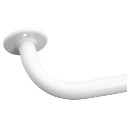 Aqualine White Line wieszak na ręcznik 70 cm biały 8012