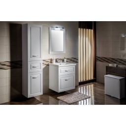 Aqualine Favolo szafka 61 cm podumywalkowa wisząca biały mat FV265