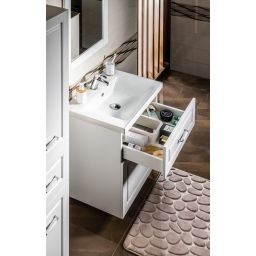 Aqualine Favolo szafka 61 cm podumywalkowa wisząca biały mat FV265