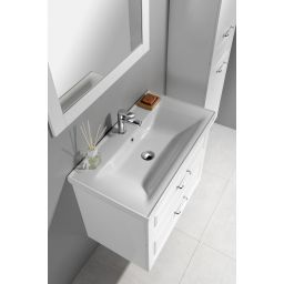Aqualine Favolo szafka 86 cm podumywalkowa wisząca biały mat FV290