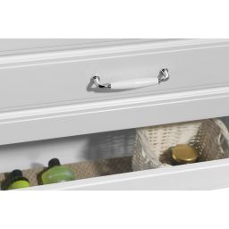 Aqualine Favolo szafka 86 cm podumywalkowa wisząca biały mat FV290