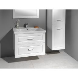 Aqualine Favolo szafka 86 cm podumywalkowa wisząca biały mat FV290