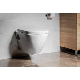 Aqualine Nera miska WC wisząca biała NS952
